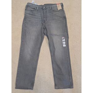 NWT Levi's 541 Jeans Mens 38x32 Faded Grey Athletic Taper Stretch Denim